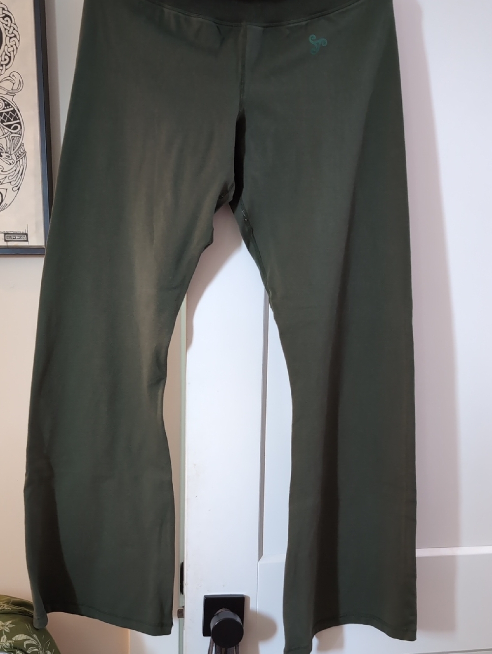 Green Apple Olive Green Yoga Pants Activewear